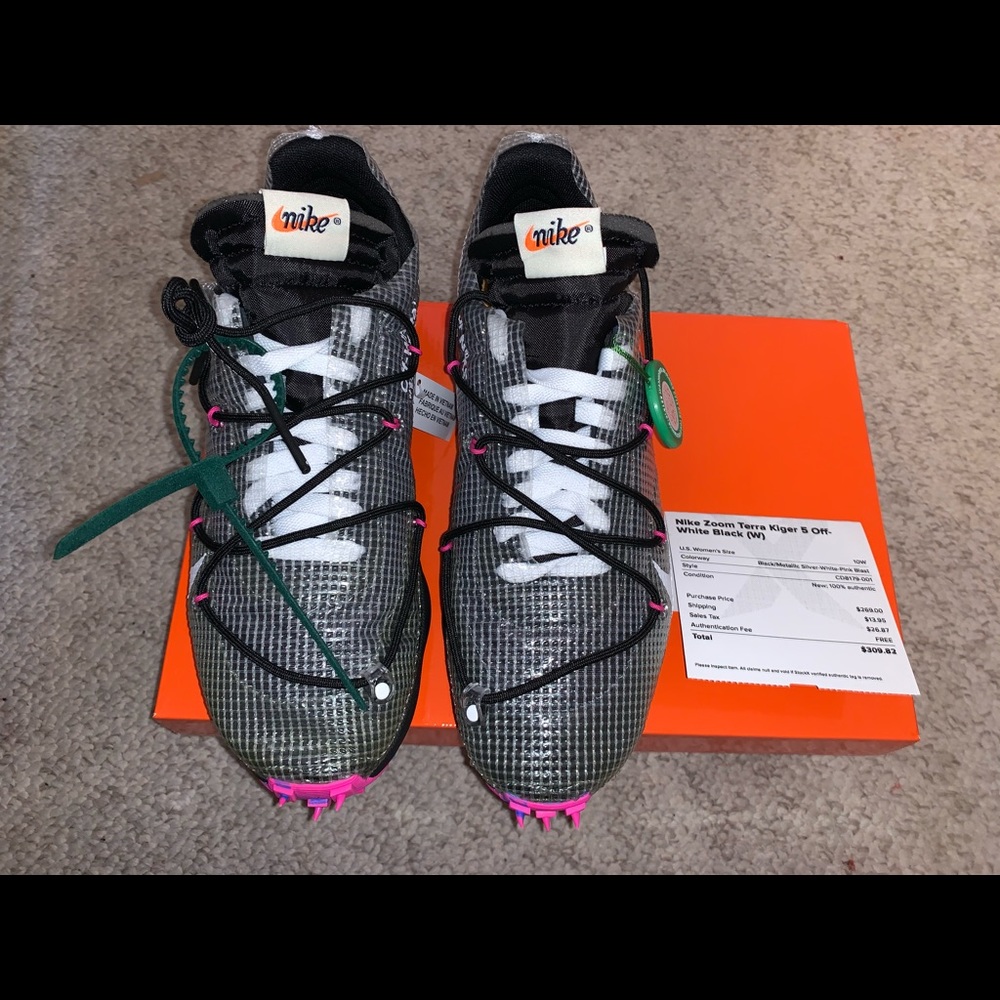 NIKE OFF-WHITE X WOMANS VAPOR STREET LASER FUCHSIA